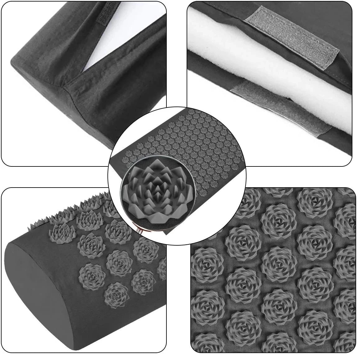 Tapis d'Acupression Pranamat ECO Lotus – Soulagement Naturel & Relaxation Profonde