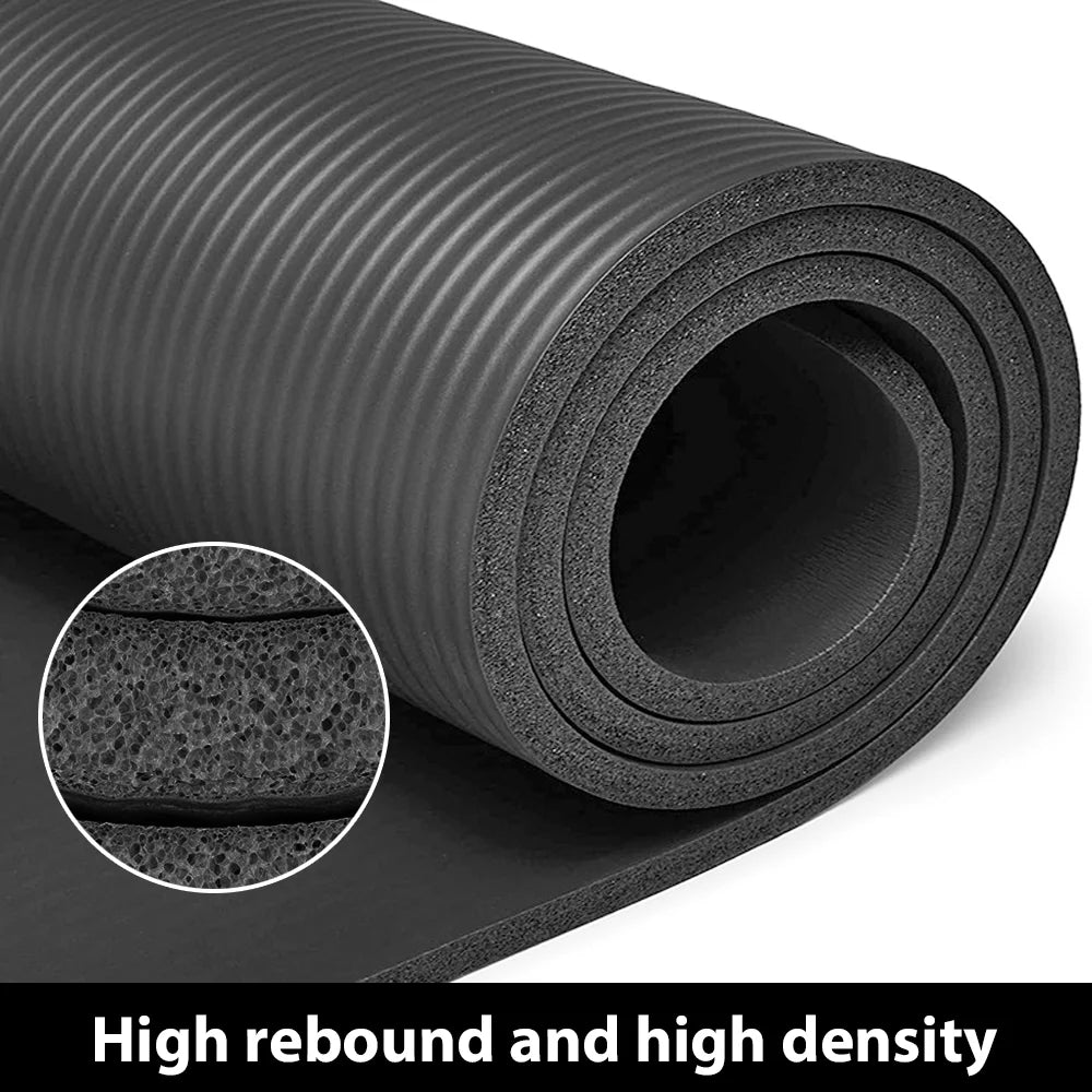 Tapis de Yoga NBR Antidérapant – Confort Supérieur & Stabilité Optimale