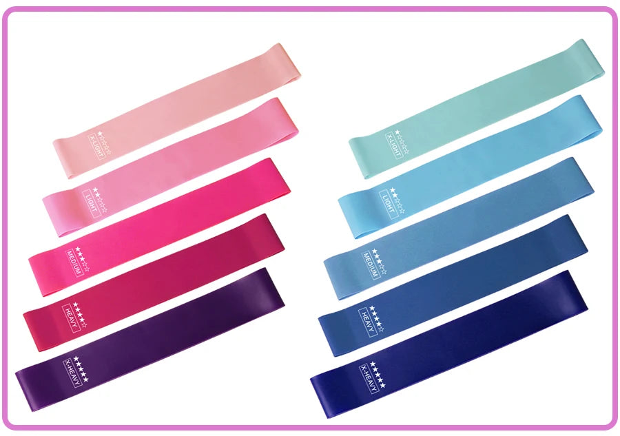 FitFlex™ – Bandes de Résistance Élastiques Polyvalentes pour Fitness, Yoga et Pilates