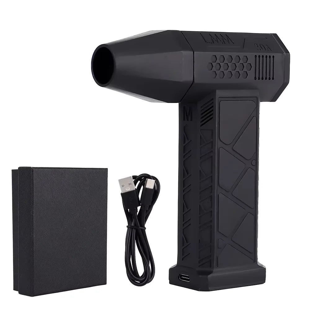 Mini Ventilateur TurboJet 2.0 – Puissance de Jet, Format de Poche