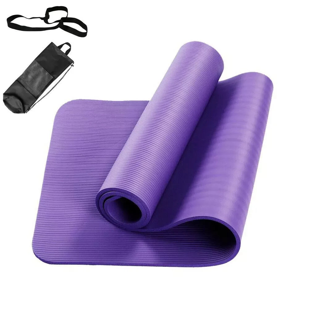 Tapis de Yoga NBR Antidérapant – Confort Supérieur & Stabilité Optimale