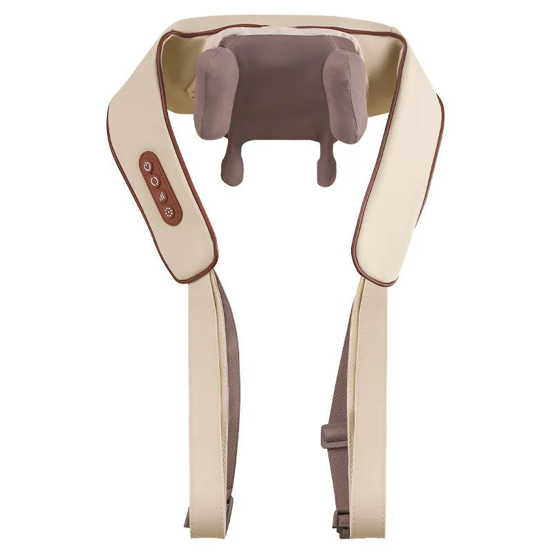 Masseur Shiatsu Chauffant pour Cou et Épaules – Soulagement Profond des Tensions Musculaires