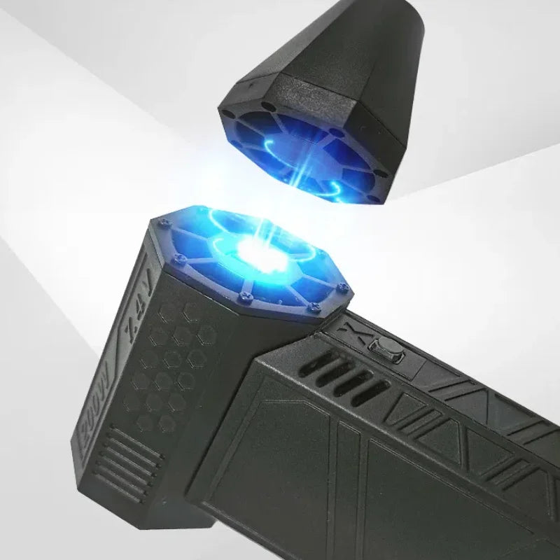 Mini Ventilateur TurboJet 2.0 – Puissance de Jet, Format de Poche