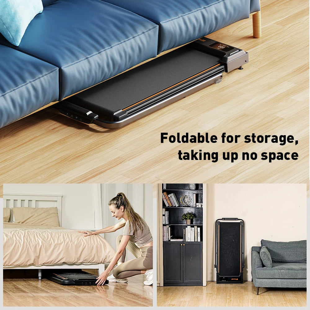 Tapis de Course Pliable – Mode rangement compact