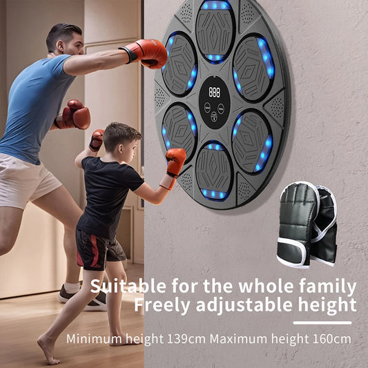 Cible de Boxe Bluetooth LED – Transformez Votre Entraînement en Expérience Ludique