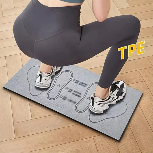 Tapis de Squat 80×35 cm – Guide de Position pour Entraînements Précis et Sécurisés