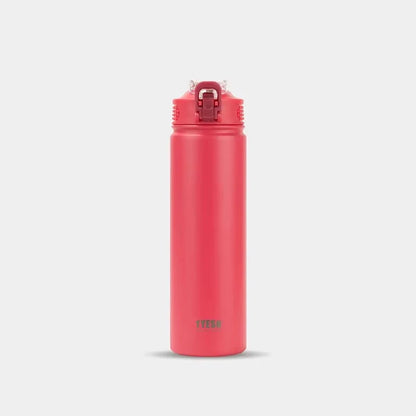 Gourde Isotherme 750 ml en Acier Inoxydable avec Paille – Conception Portable et Étanche