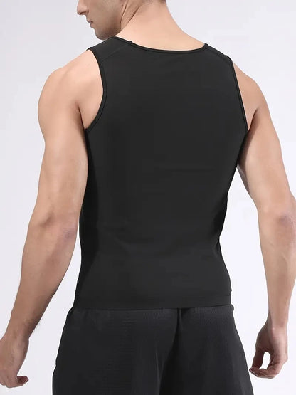 🔥 Déchaîne ta transpiration – Veste Sauna Homme Gainante Zippée La sueur, c’est la victoire qui coule.