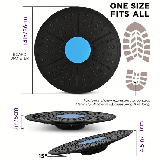 Planche d'Équilibre EquiBalance™ – Renforcement Musculaire, Rééducation et Proprioception